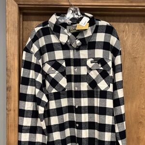 Burlebo Flannel Button Up